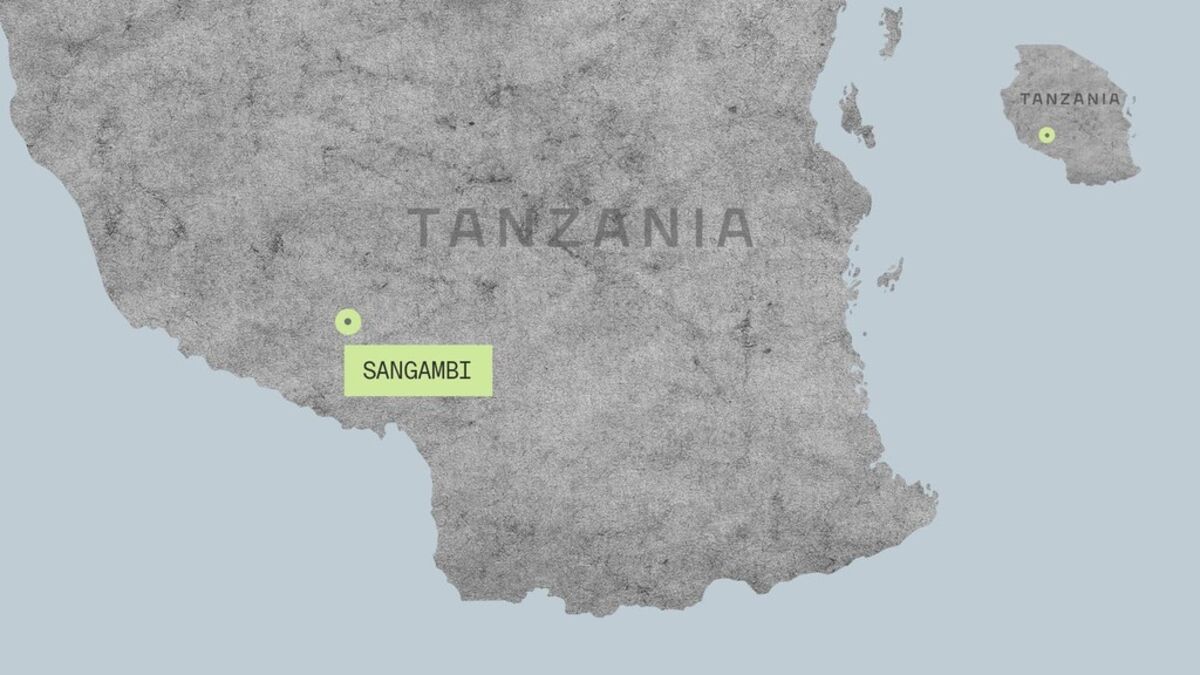 Sangambi, Tanzania location map