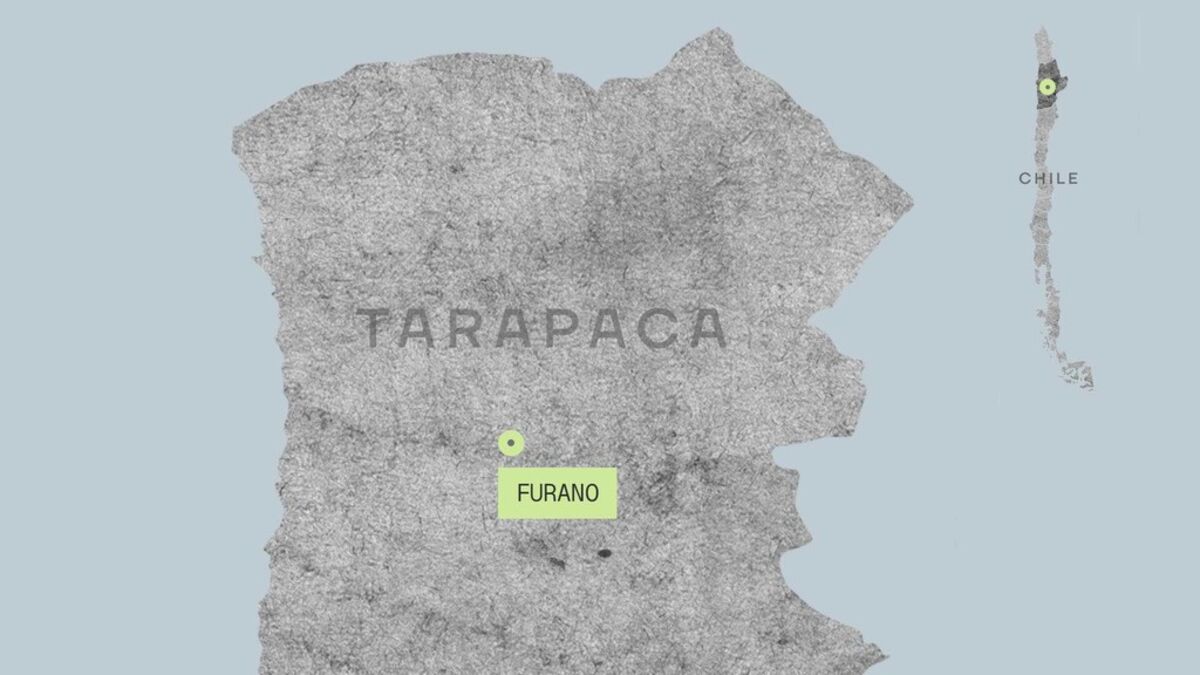 Furano, Chile location map